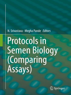 cover image of Protocols in Semen Biology (Comparing Assays)